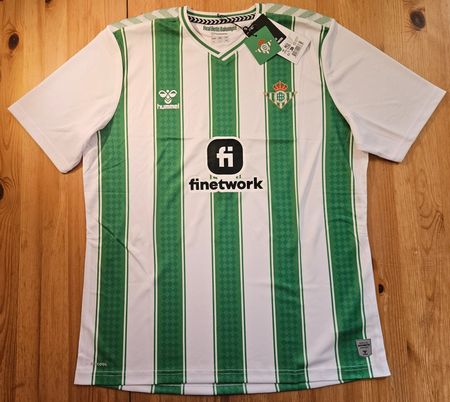 Real Betis Sevilla Trikot NEU Hummel Gr. XL Spanien Fussball