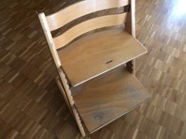 Tripp Trapp Stokke Kinderhochstuhl Holz natur gebraucht