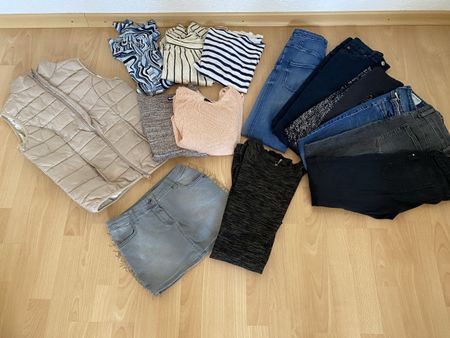 Nr.5 Grosses Mädchen Kleiderpaket, Hosen, Röcke, Gr. XXS-XS