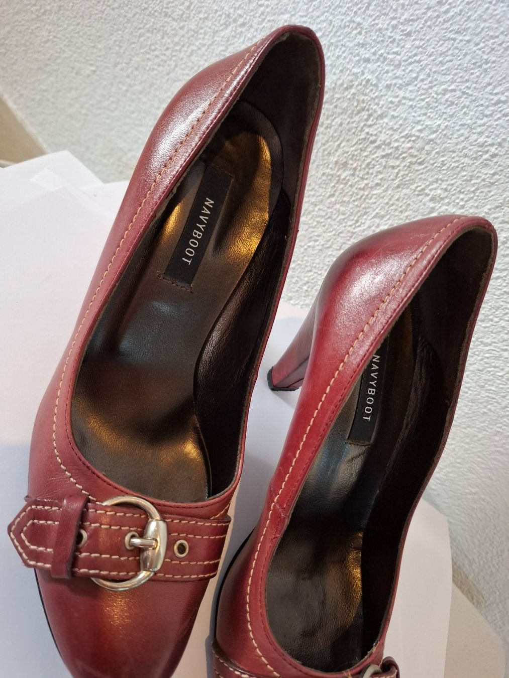 Navyboot Scarpe da donna: Navyboot, Pumps, bordeaux, Gr. 36 – Usato da Dornach venduto da shoe-lina 2