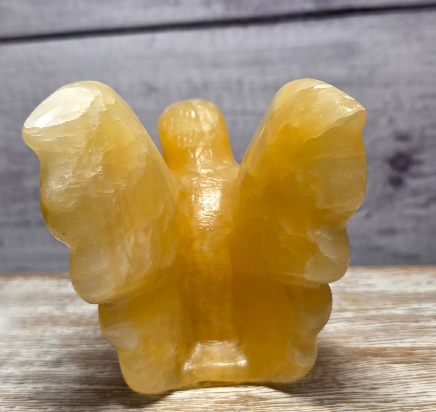 Minerali & Pietre curative: Gelbe Honig-Calcit Fee 380g – Nuovo e nell'imballaggio originale da Matzingen venduto da Shay_Crystalz 2