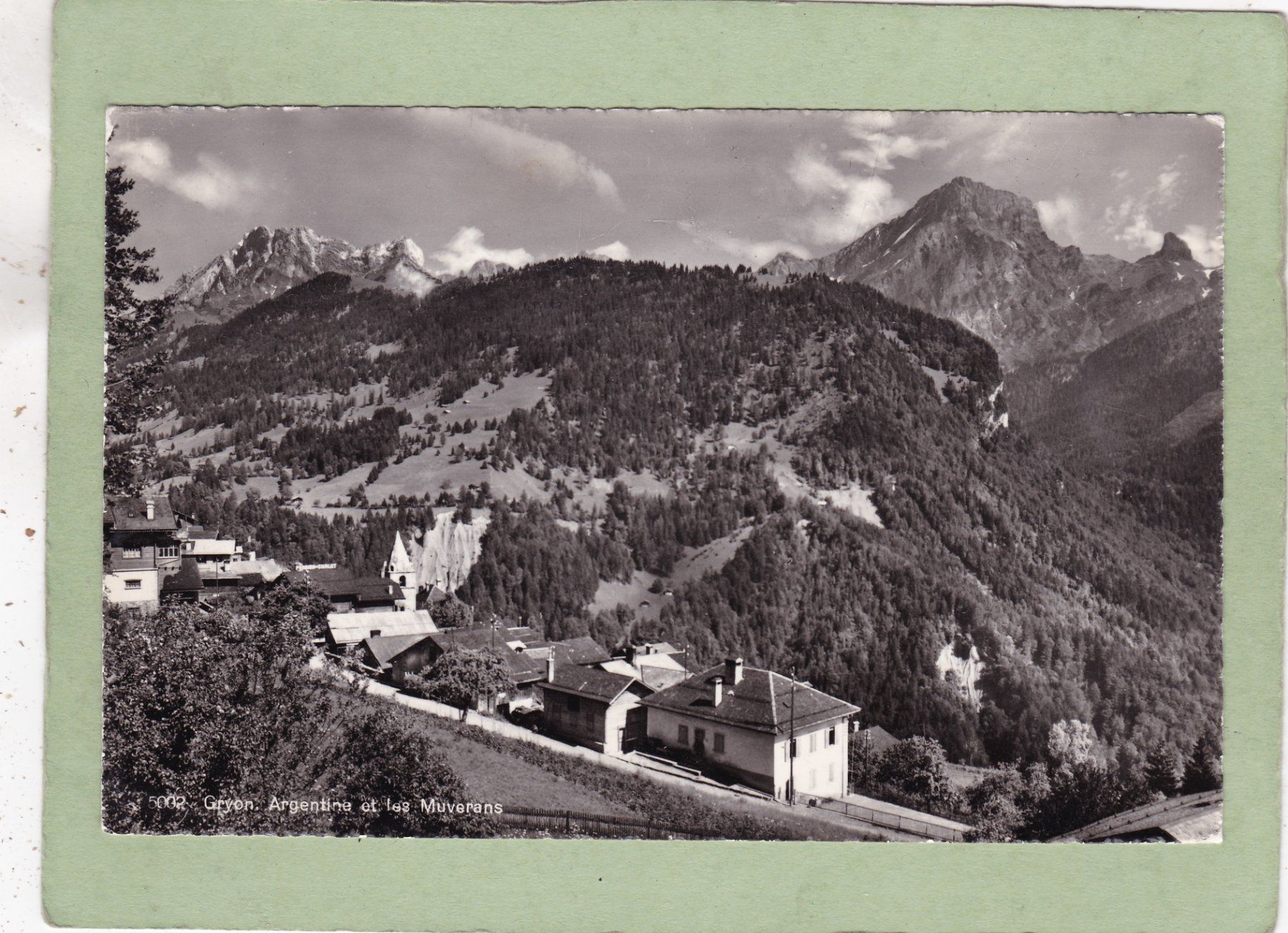 Cartes postales: Gryon Argentine et les Muverans – D'occasion à Herisau par Lisegrat2008