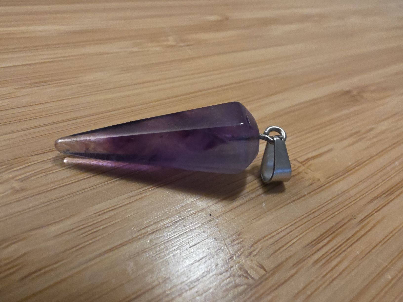 Minerali & Pietre curative: Amethyst Pendel 3 x 1cm – Nuovo e nell'imballaggio originale da Menziken venduto da Mirager 5