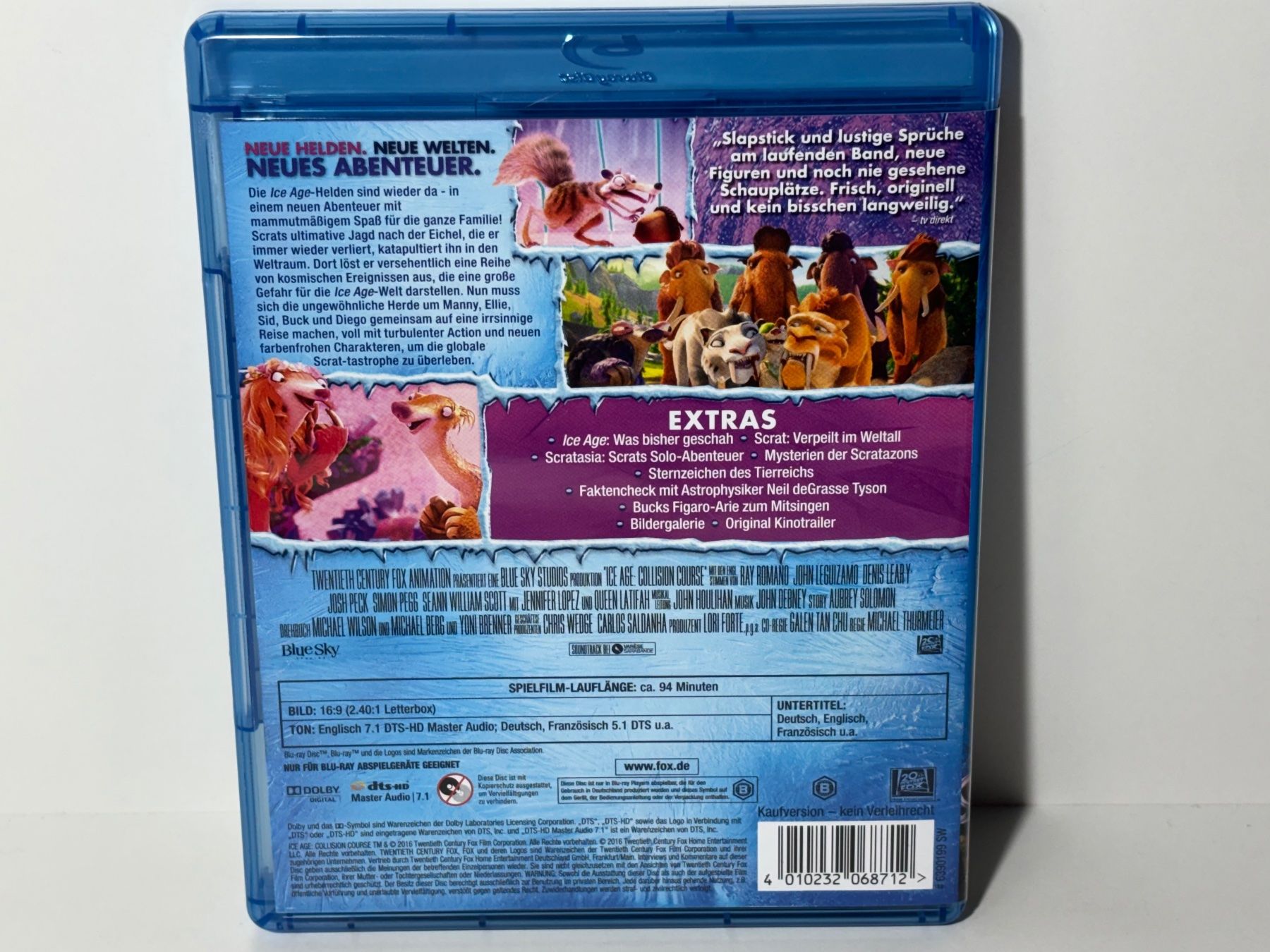 Tutti i DVDs: Ice Age 1-5 Blu Ray – Usato da Wilderswil venduto da Mr.Fury 7