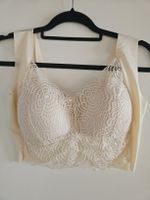 Brassière dentelle crème