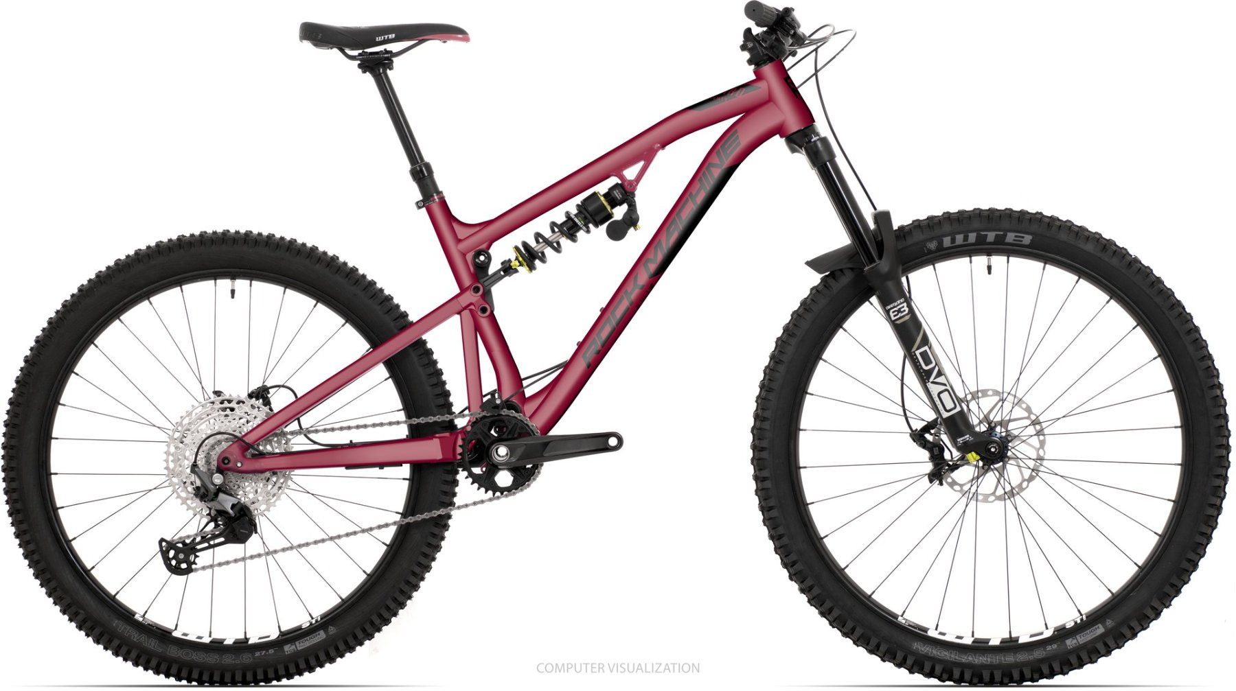 Rock Machine Biciclette: Rock Machine BLIZZARD 70-297 Fully – Nuovo e nell'imballaggio originale da Oberarth venduto da onido