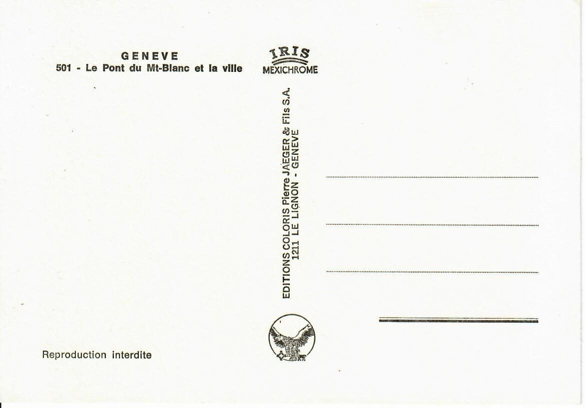 Cartoline postali: Genève – Usato da Hochdorf venduto da Ziegel-16 1