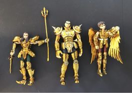 Figurines Saint Seiya lot de 7 pièces et pièces détachées