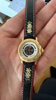 Michel Jordi Uhr Damen mit Edelweiss Lederarmband