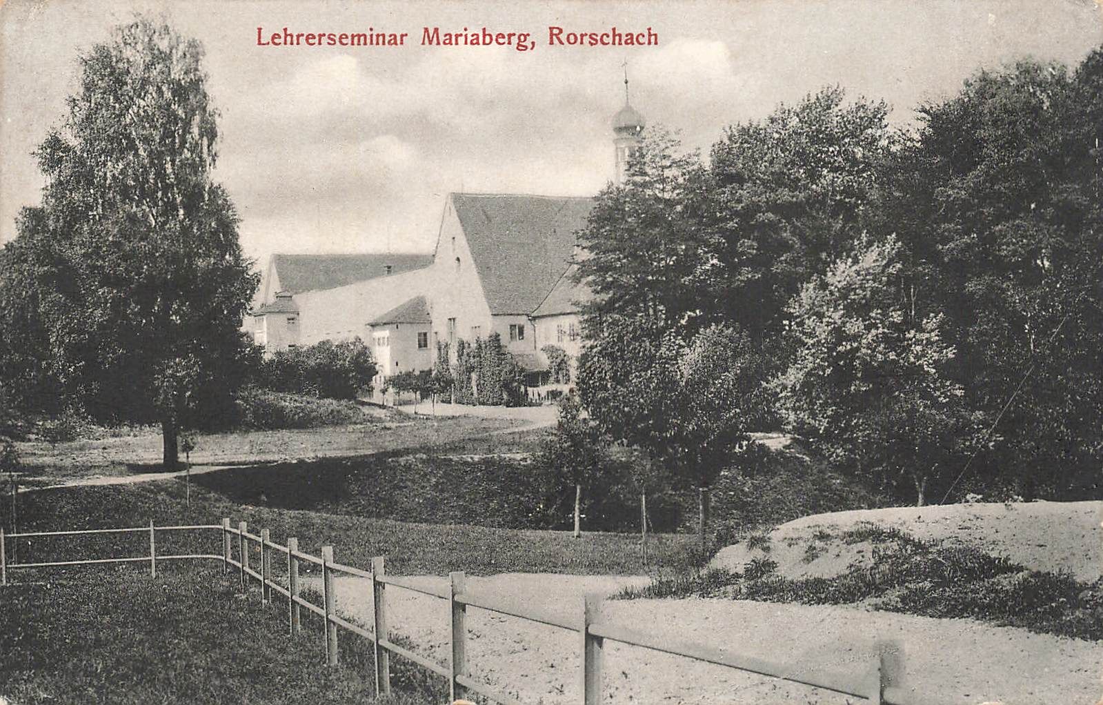 Cartoline postali: Rorschach SG Lehrerseminar Mariaberg – Usato da Biasca venduto da Blenio71