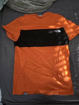 T-shirt The North Face orange/noir, taille S/P