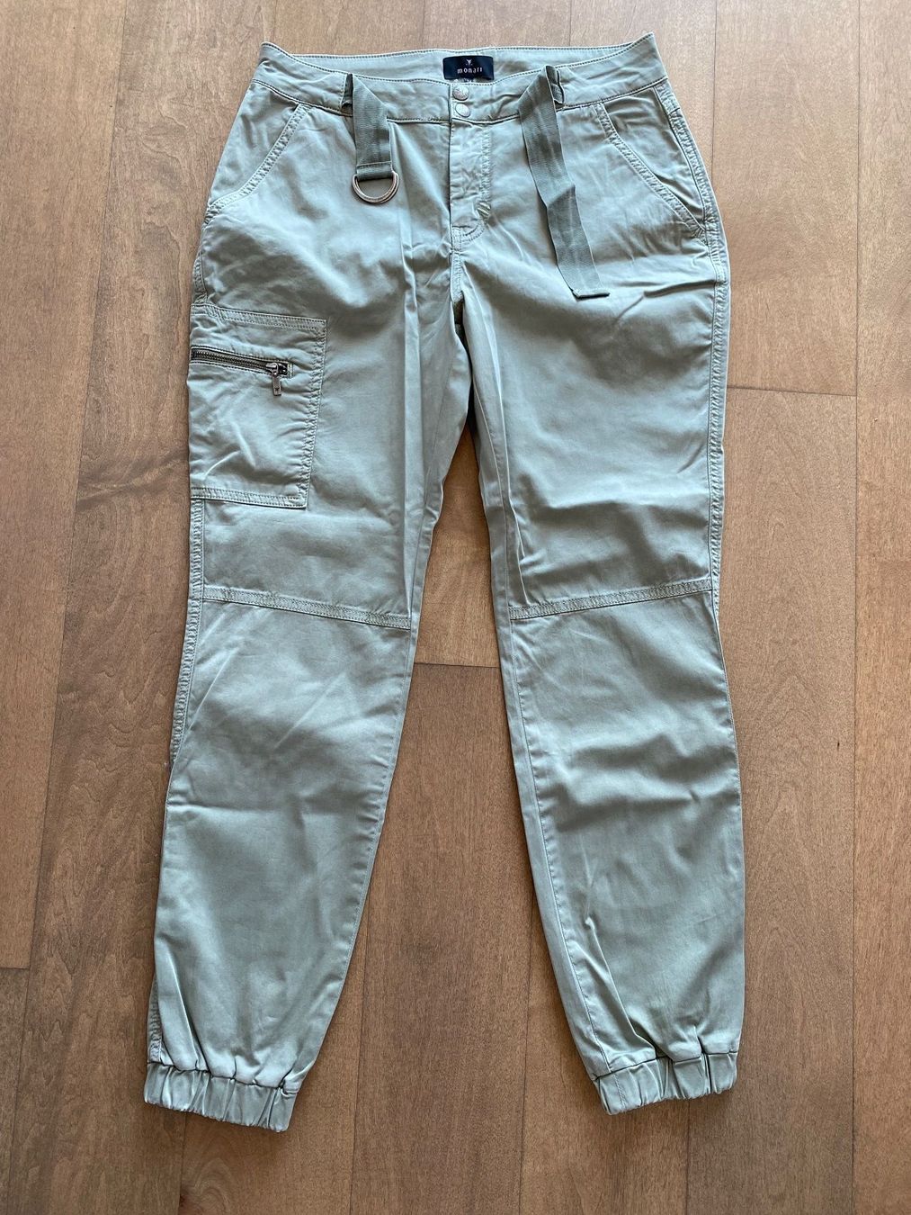 Monari Hosen: Monari - Olivegrüne Cargohose – Neu (gemäss Beschreibung) aus Meilen von kleisi01