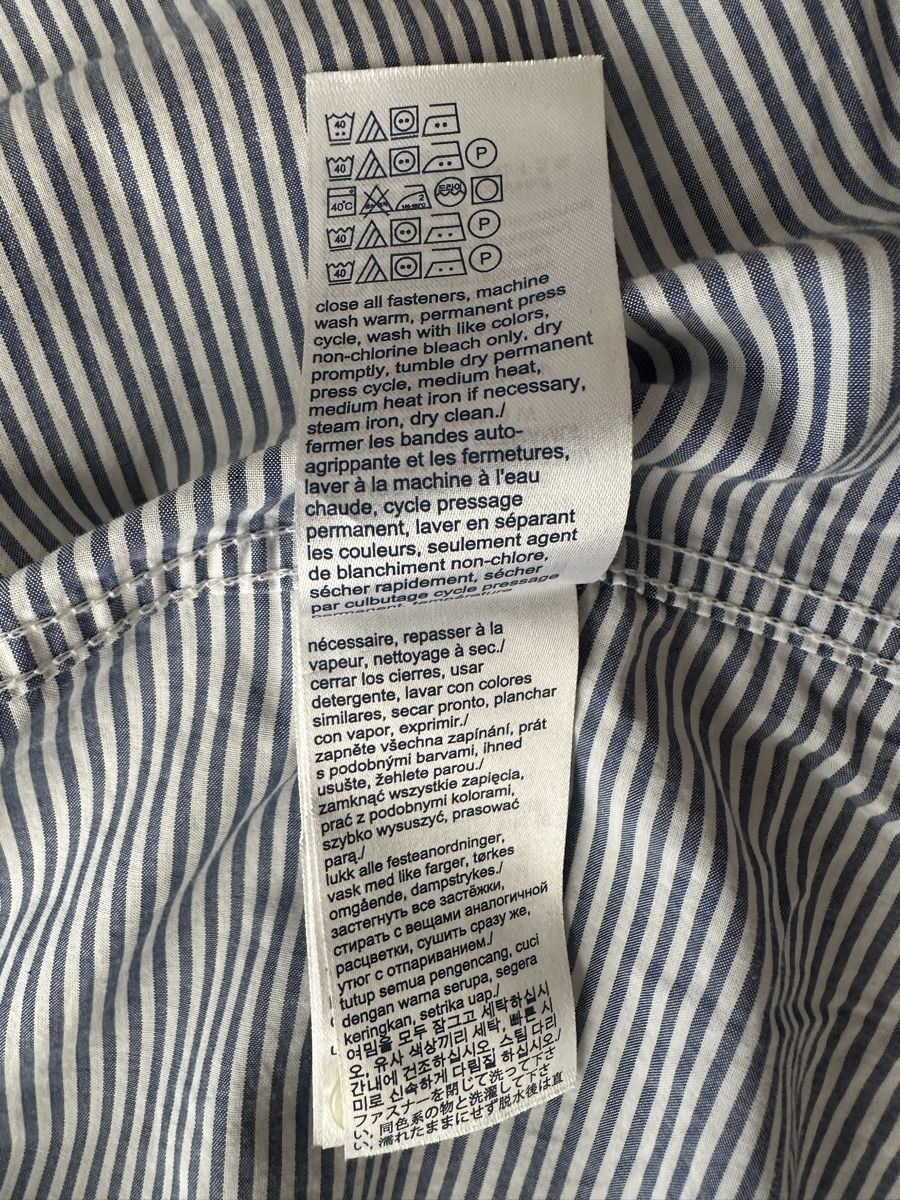 Tommy Hilfiger Hemden: Kurzarmhemd Tommy Hilfiger hellblau weiss gestreift – Gebraucht aus Zürich von equalizer87 3