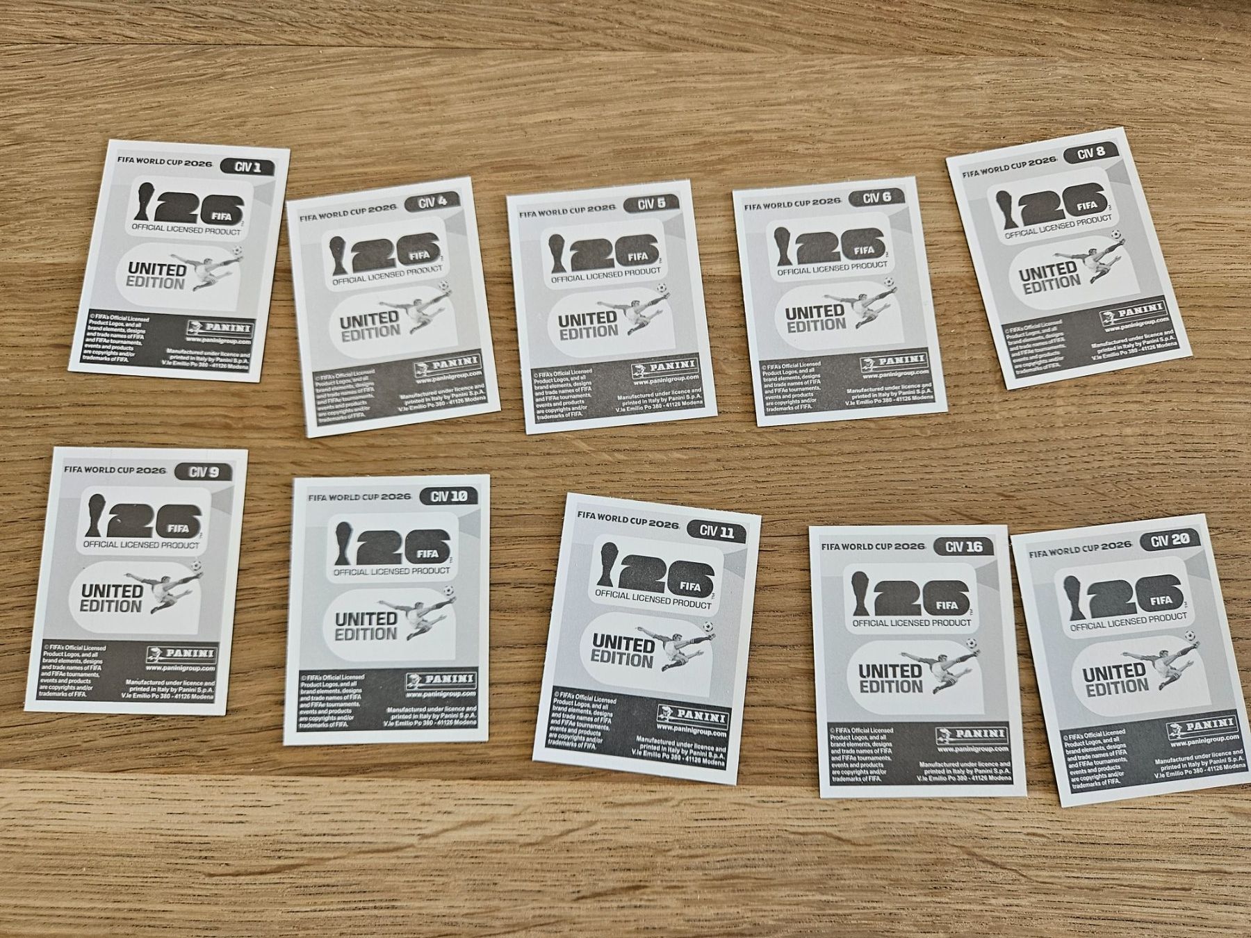 Panini Sammelbilder & Trading cards: Panini WM 2026 CIV – Neu (gemäss Beschreibung) aus Villars-sur-Glane von Bolinot 1