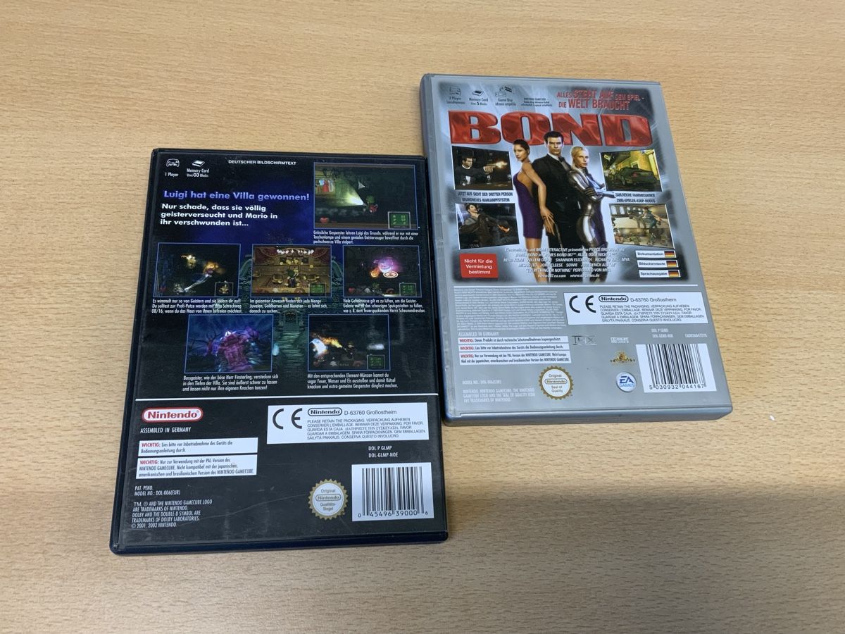 Nintendo Spiele: 2 CameCube Luigi – Gebraucht aus Niederuzwil von Miami1999 2