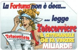Privat-Telefonkarte Italien PR-348 Totocorriere