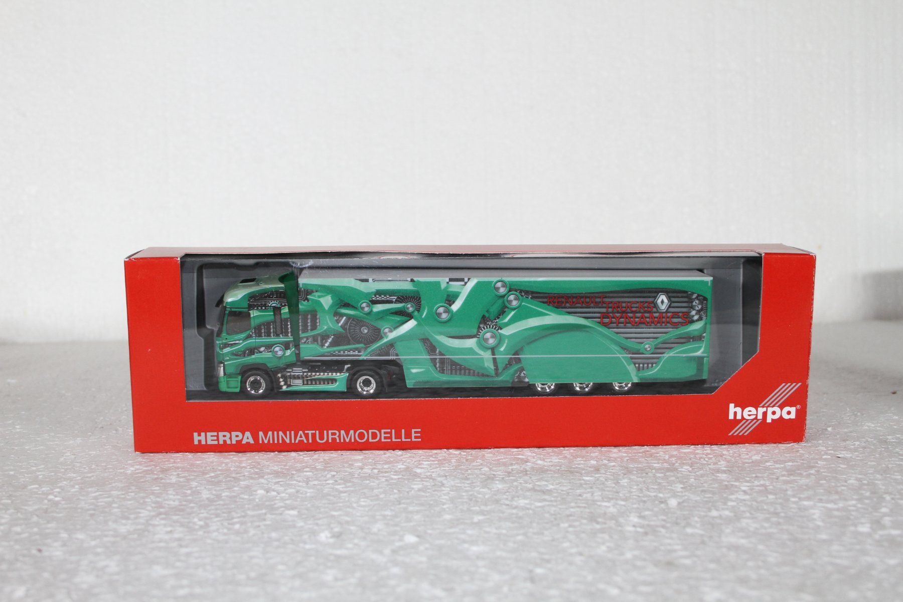 Herpa Modellini d'auto: Herpa Renault  Trucks Dynamics Sattelzug – Usato da Triesen venduto da cor_62ts 6
