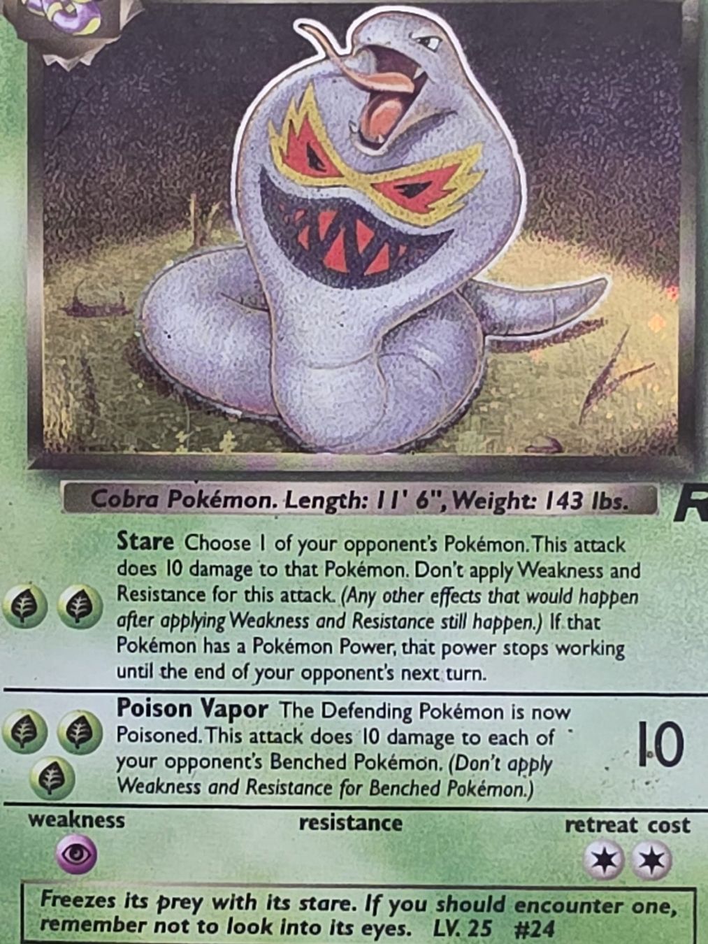Pokémon Carte collezionabili: Pokémon Dark Set | Holo Arbok erreur + 4 autres cartes – Usato da lausanne venduto da Pipito93 3