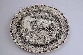 Rosenthal Studio Wandteller Bjørn Wiinblad "Jahreszeiten"
