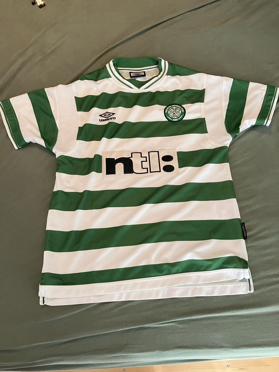 Canottiere & Pantaloni: Maillot Celtic Glasgow année 90 – Usato da Lully VD venduto da tim1990