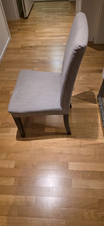 6 IKEA HENRIKSDAL Stühle, grau - gemuetlich und zeitlos! (Gebraucht) in ...