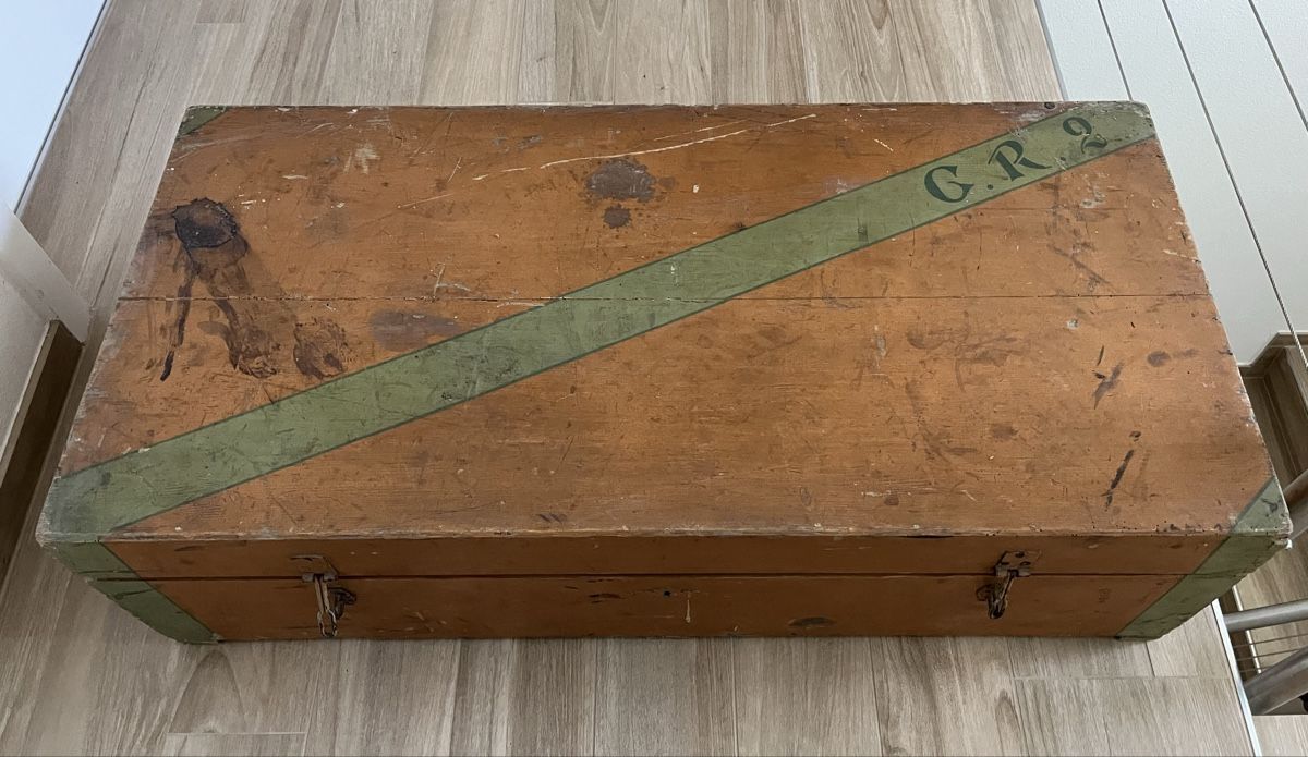 Truhen: antiker Koffer, Holztruhe – Gebraucht aus Engelburg von rautibus 2