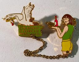 AA994 - Pin Jolandas Storche Beizli Wil  Nr. 90