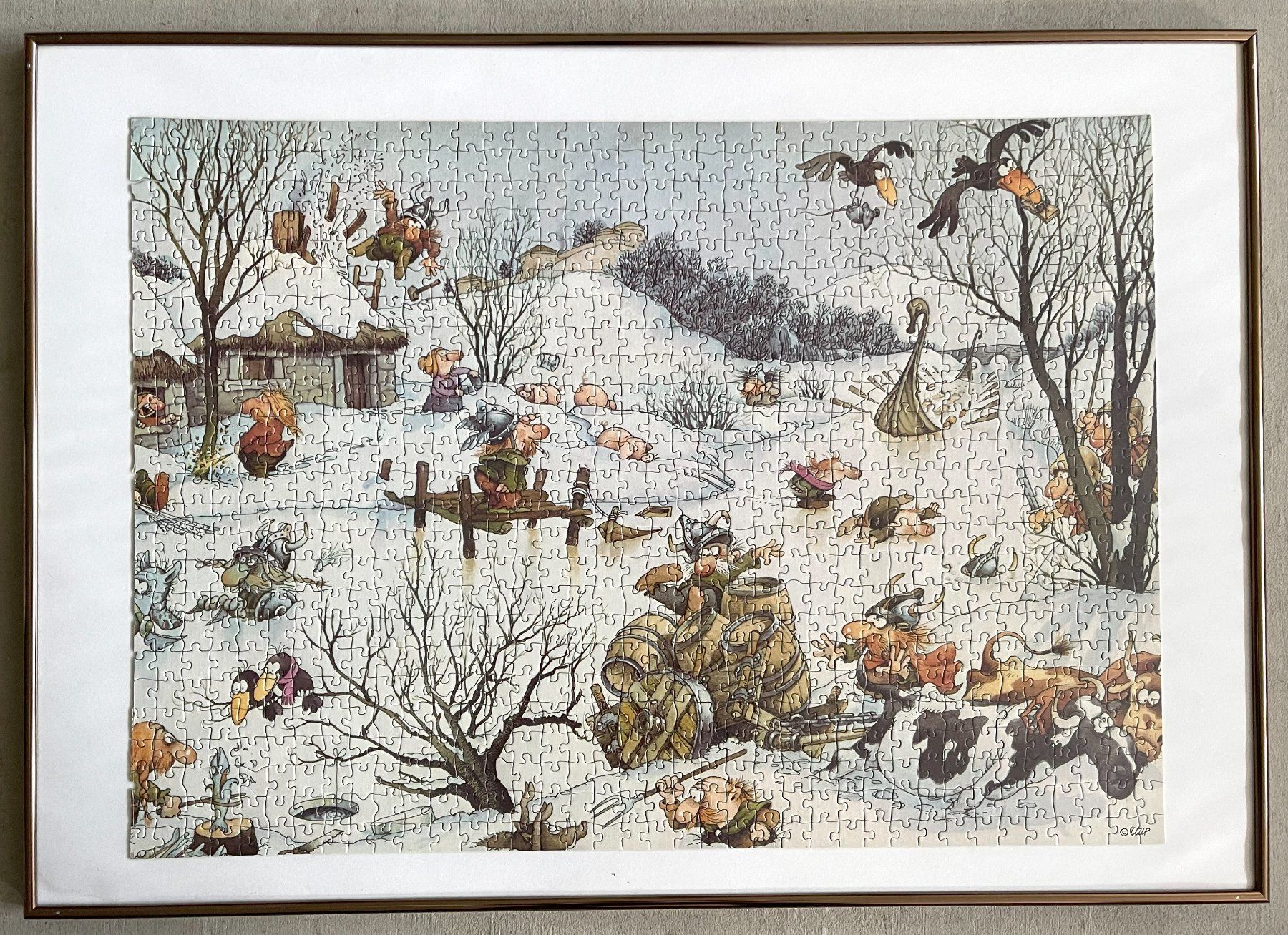 Puzzle: Puzzle  - Gerahmt - 84 x 60cm – Usato da Oftringen venduto da Vucki