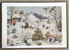 Puzzle  - Gerahmt - 84 x 60cm