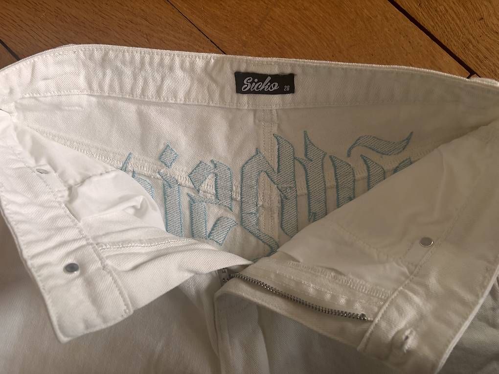 Pantaloni: Jeans weiss, Marke Sicko, Grösse 28 – Usato da Zürich venduto da gucks 4