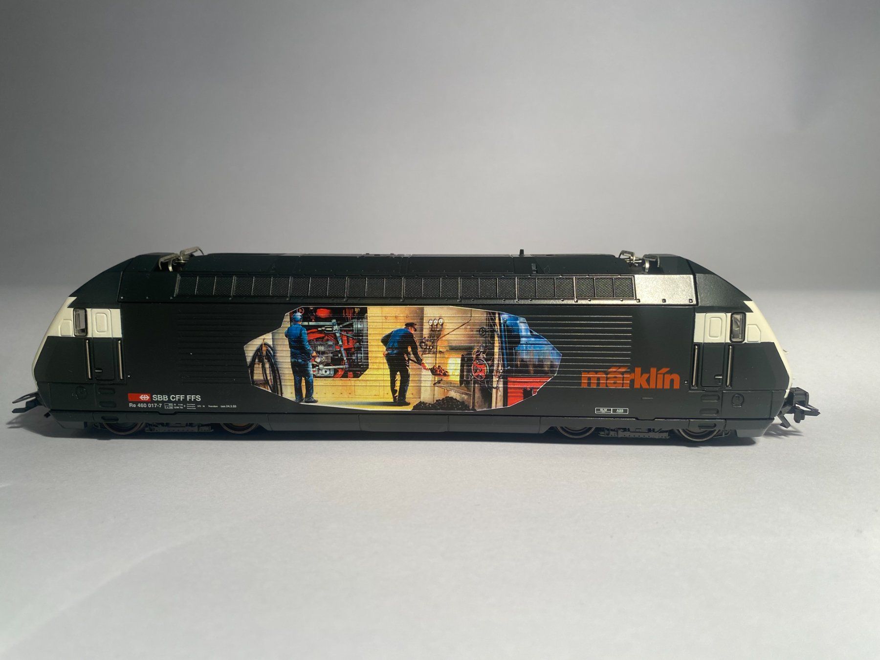 Märklin Modellini di ferrovie: Märklin  E-Lok SBB RE460 HEIZER, AC Delta – Usato da Buchrain venduto da Modellbahn11 2