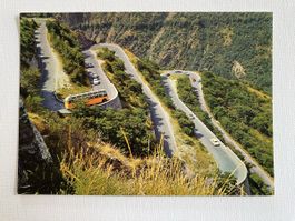 Route du Val d'Anniviers - ungelaufene Postkarte