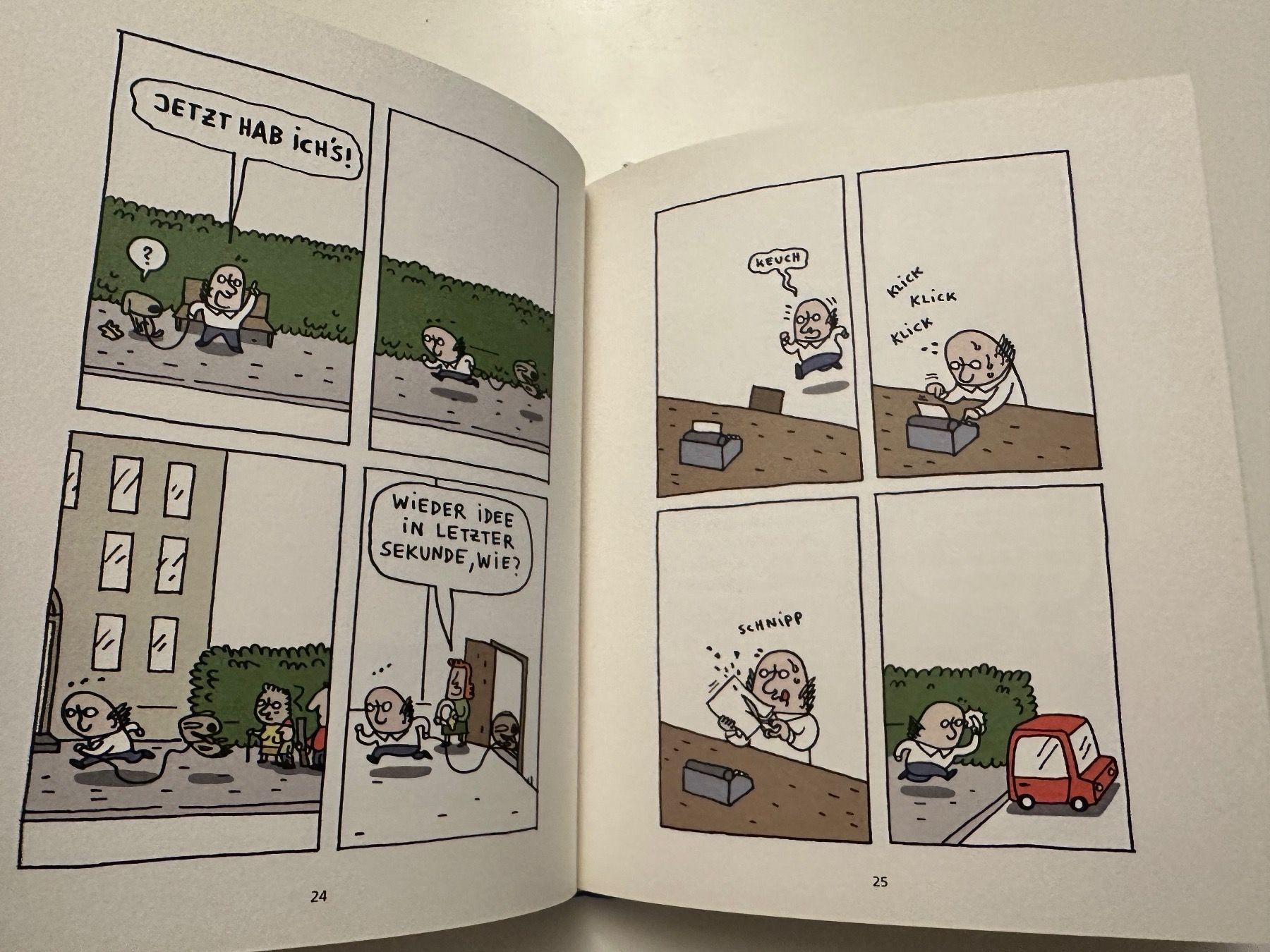Fumetti: DIE JAGT NACH DER ZÜNDENDEN IDEE - LEONARD RIEGEL – Usato da Münsingen venduto da Ganjam 6