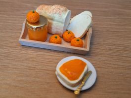 Handmade Orangen Frühstück