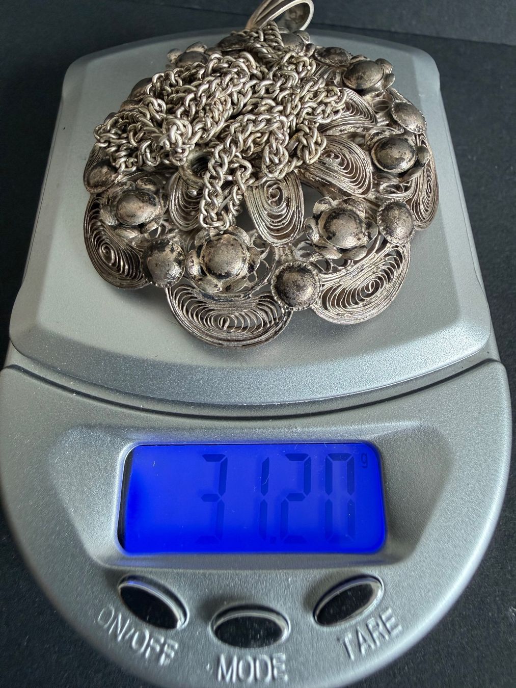 Ketten: Antike Trachtenschmuck Silber Kette 800 – Gebraucht aus Spiegel b. Bern von Rogger72 3