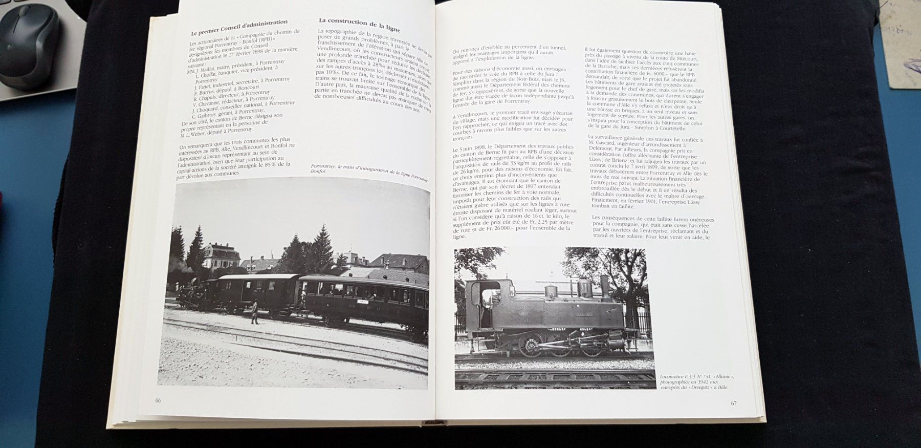 Libri: 100 ans des chemin de fer du Jura – Usato da Birrwil venduto da dirtyoldtown 4