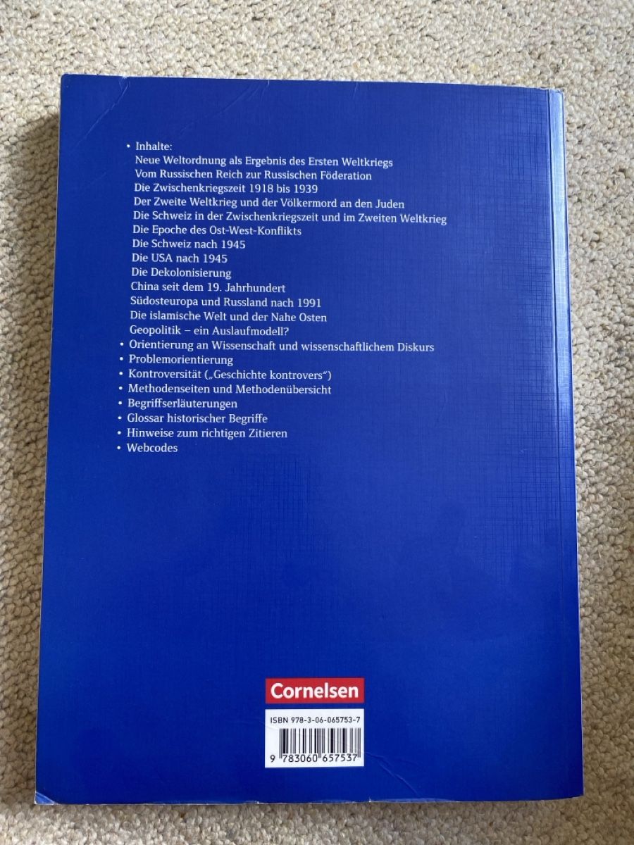 Libri: Schweizer Geschichtsbuch 1, 2, 3/4 Neue Ausgabe – Usato da Wallisellen venduto da aishuu 7