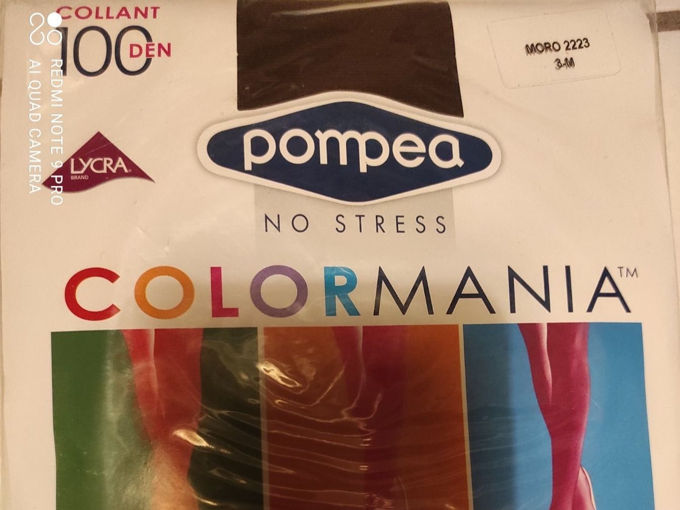 Calze & Collant: Collants couleur brun/marron 100 Den - Taille M – Nuovo e nell'imballaggio originale da Porrentruy venduto da Olifante 2