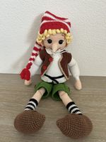 Therapiepuppe Pinocchio handgemacht NEU