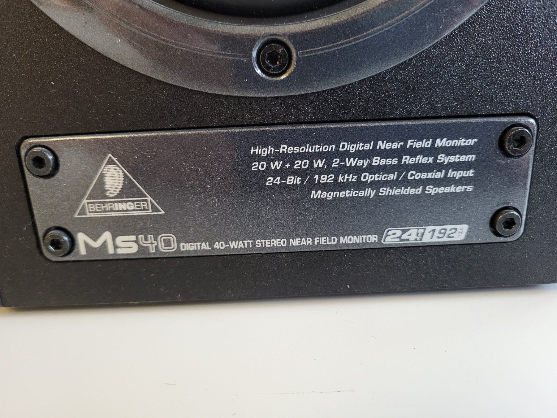 Behringer Lautsprecher: Behringer Ms40 Studiomonitor – Gebraucht aus Brügg BE von POU-BELLE 2