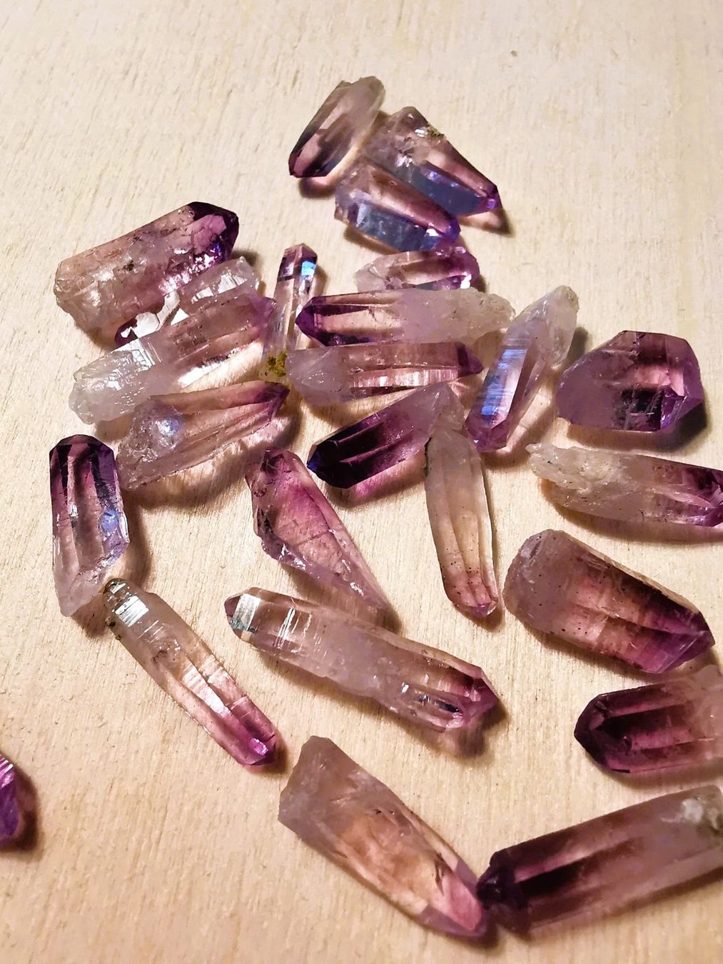 Minerali & Pietre curative: 1-2cm natürlich Amethyst-Kristall Spitzen – Nuovo e nell'imballaggio originale da Dierikon venduto da Buntspecht-10 7