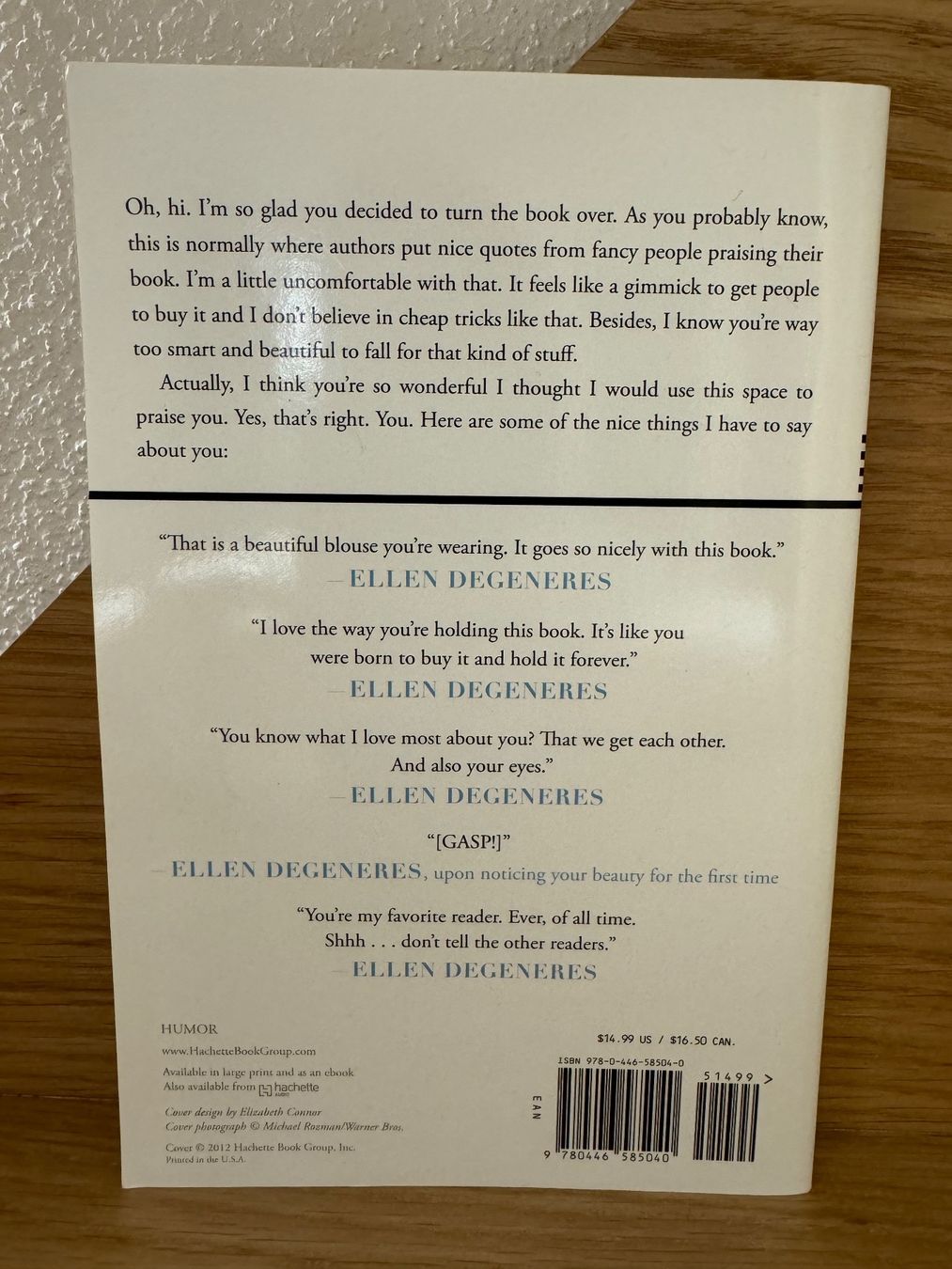 Bücher: Ellen DeGeneres Seriously... I'm Kidding – Neu und originalverpackt aus Zürich von sel_w5sd 1