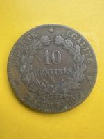Pièce 10 centimes République Française 1897 bronze