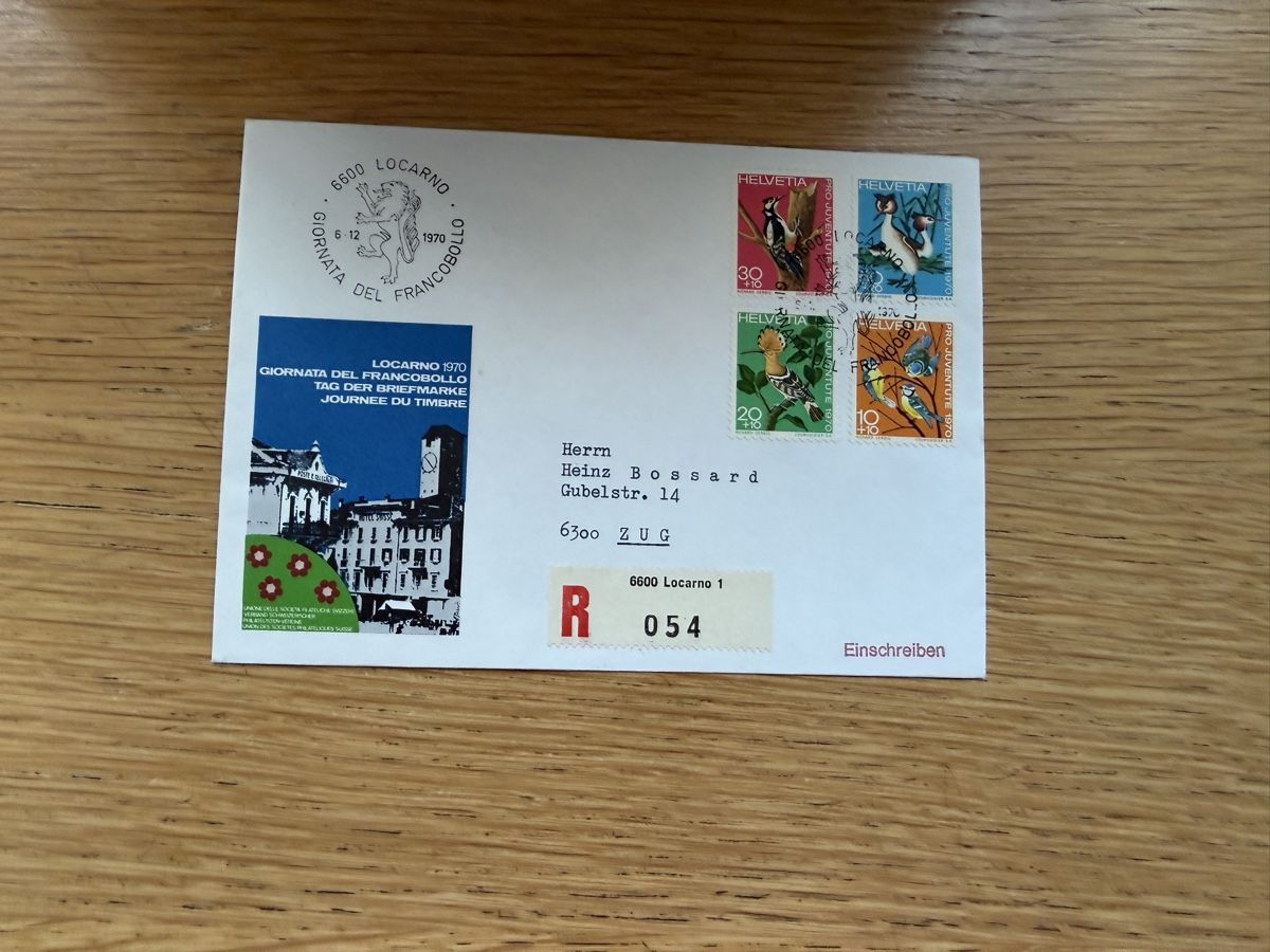 Tutti i francobolli: 5 mal Tag der Briefmarke Schweiz – Usato da Murgenthal venduto da Tina_4055 4