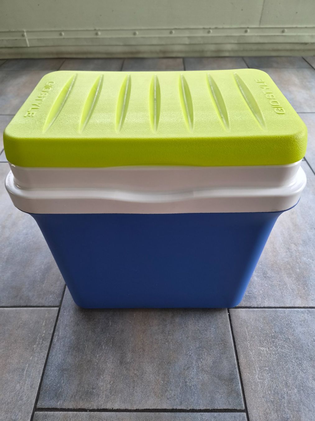 Frigoriferi & Refrigeratori: Kühlbox GIOSTYLE blau-weiss-grün – Usato da Ibach venduto da urs_sl5h 1