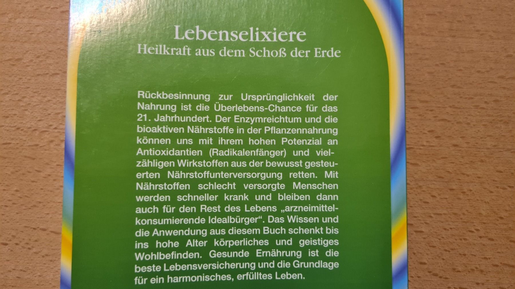 Bücher: Lebenselixiere - Heilkraft – Gebraucht aus Steinach von lesefieber 1
