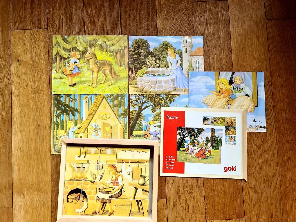 Puzzles: Holz Würfel Puzzle Märchen  – D'occasion à Muri b. Bern par SPF01 1