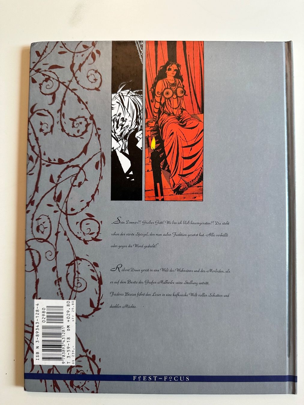Fumetti: BÉZIAN - Das verborgene Brautgemach - HARDCOVER – Usato da Münsingen venduto da Ganjam 2