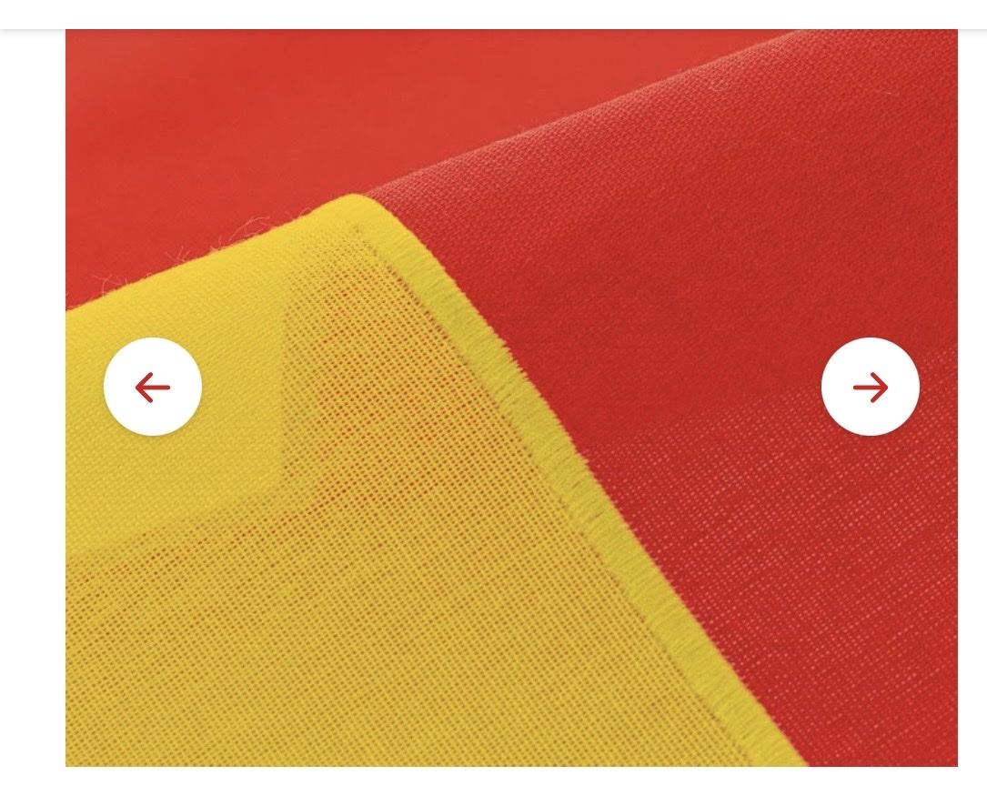 Bandiere: Gigantesque Drapeau du canton Genève 4m / 4m – Usato da Genève venduto da Dragonfish 2