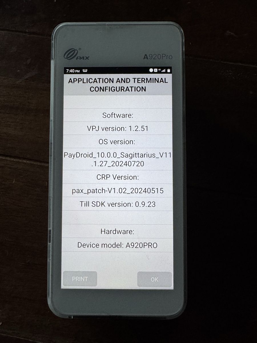 Registratore di cassa: Terminalgerät PAX A920 Pro – Nuovo (secondo la descrizione) da Bern venduto da leo_n862 3